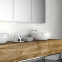 Vorschaubild Revét Vinyl Wandfliese Weiss Hochglanz 60 x 30 cm