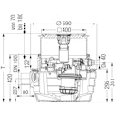 Vorschaubild KESSEL 28701S - Abwasserstation Aqualift F Compact Mono - Unterflurinstallation