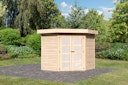 Vorschaubild Karibu Gartenhaus Gerätehaus Goldendorf 3/5 - 19 mm