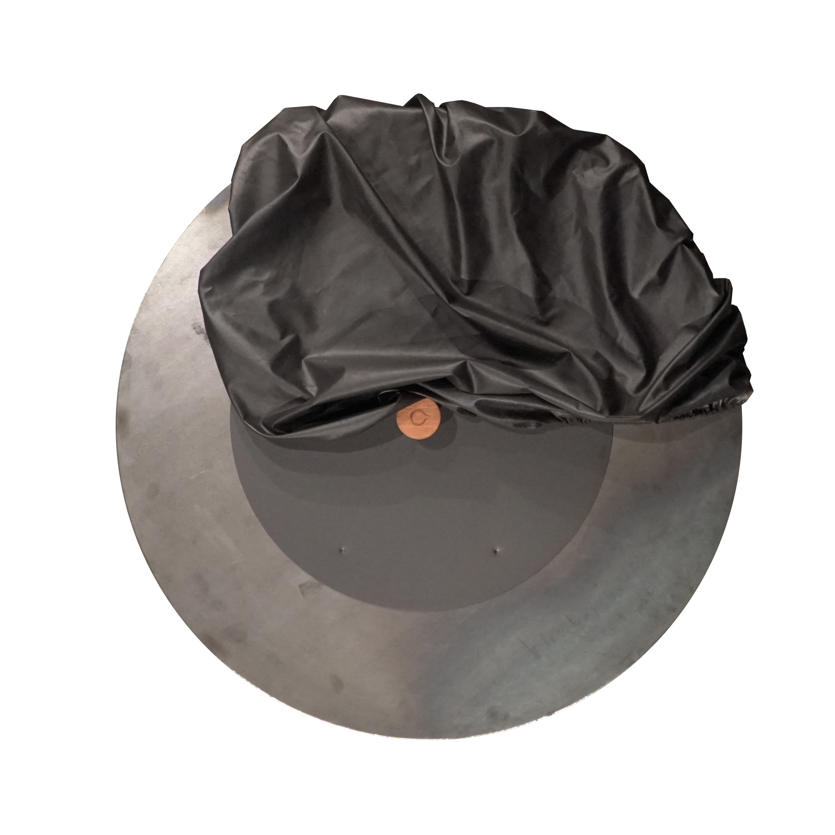 OFYR Löschabdeckel schwarz und weiche Schutzabdeckel schwarz eingestellt 100 (Ø 100 cm)