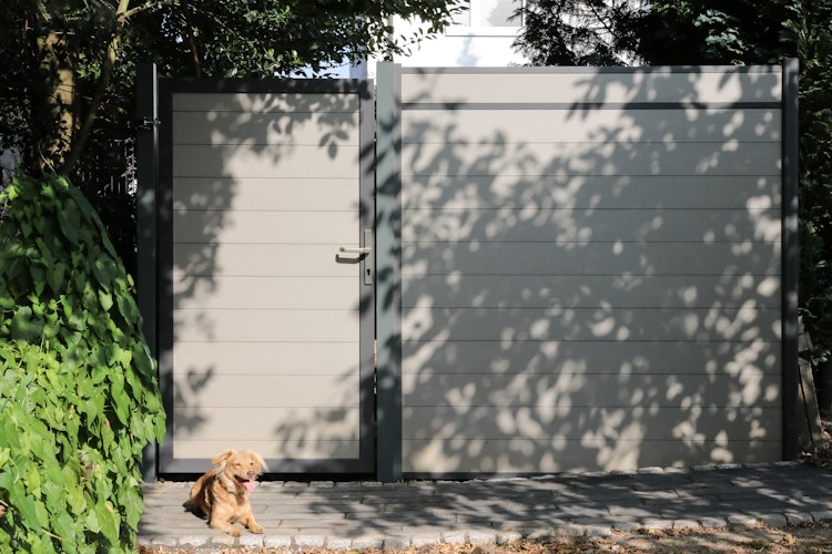 TraumGarten System WPC Classic Einzeltor