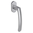 Vorschaubild Griffwerk Fenstergriff CRYSTAL Edelstahl matt L 7x32mm