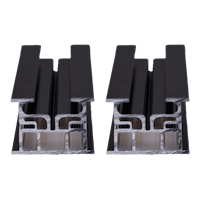 GroJa SYSTEM Alu-System UK Set Schwarz VE 2 á 300 mm