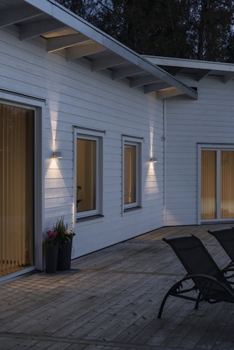 Konstsmide Wandleuchte Modena quadrat, versch. Farben