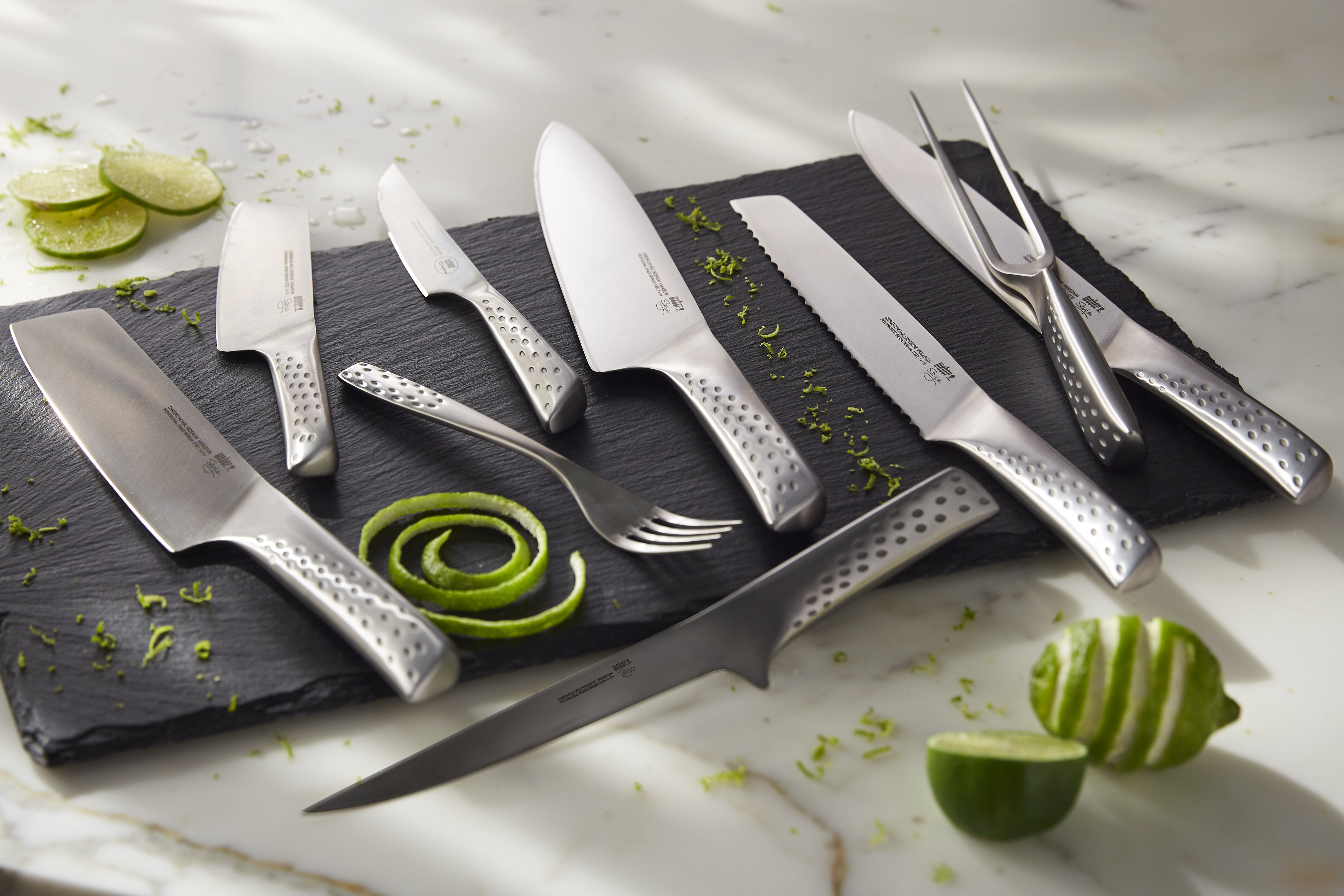 Weber Deluxe Schälmesser - Edelstahl