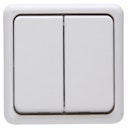 Vorschaubild Kopp Serienschalter Aufputz arktis-weiß