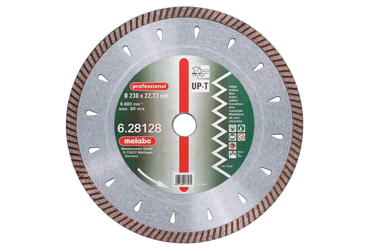 Metabo Diamant-Trennscheibe230 x 2,7 x 22,23 mm"professional""UP-T"TurboUniversal