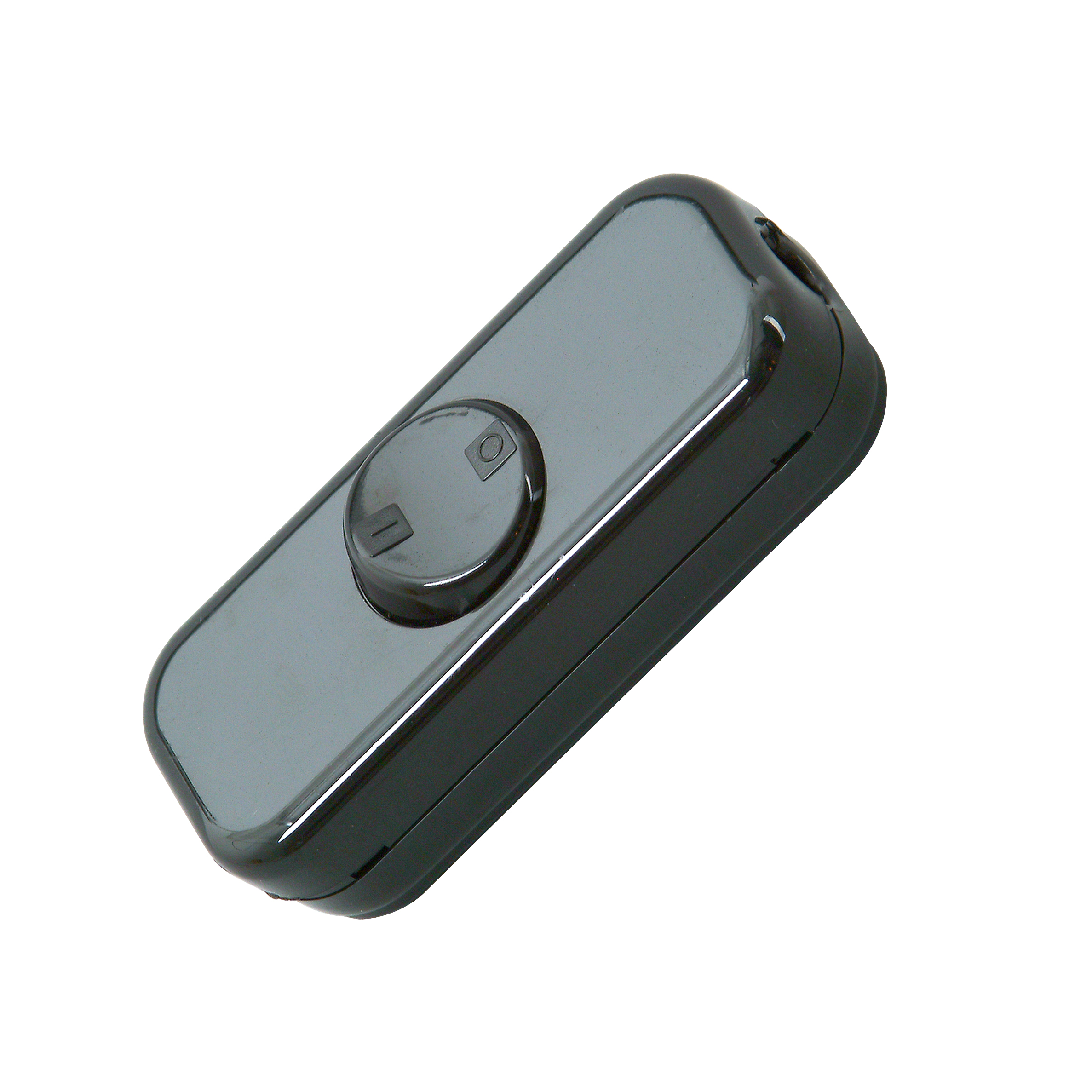 Kopp Schnurzwischenschalter 2-polig, schwarz