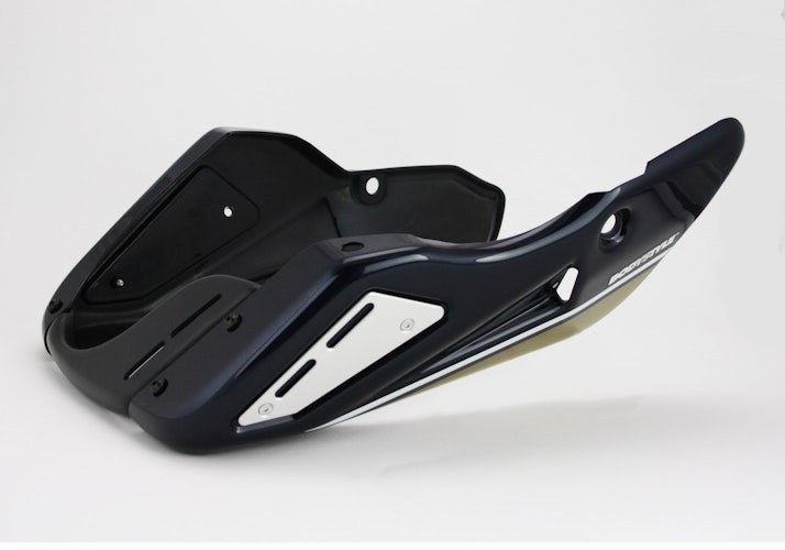 BODYSTYLE Sportsline Bugspoiler ABS Kunststoff blau für KAWASAKI Z900 RS 