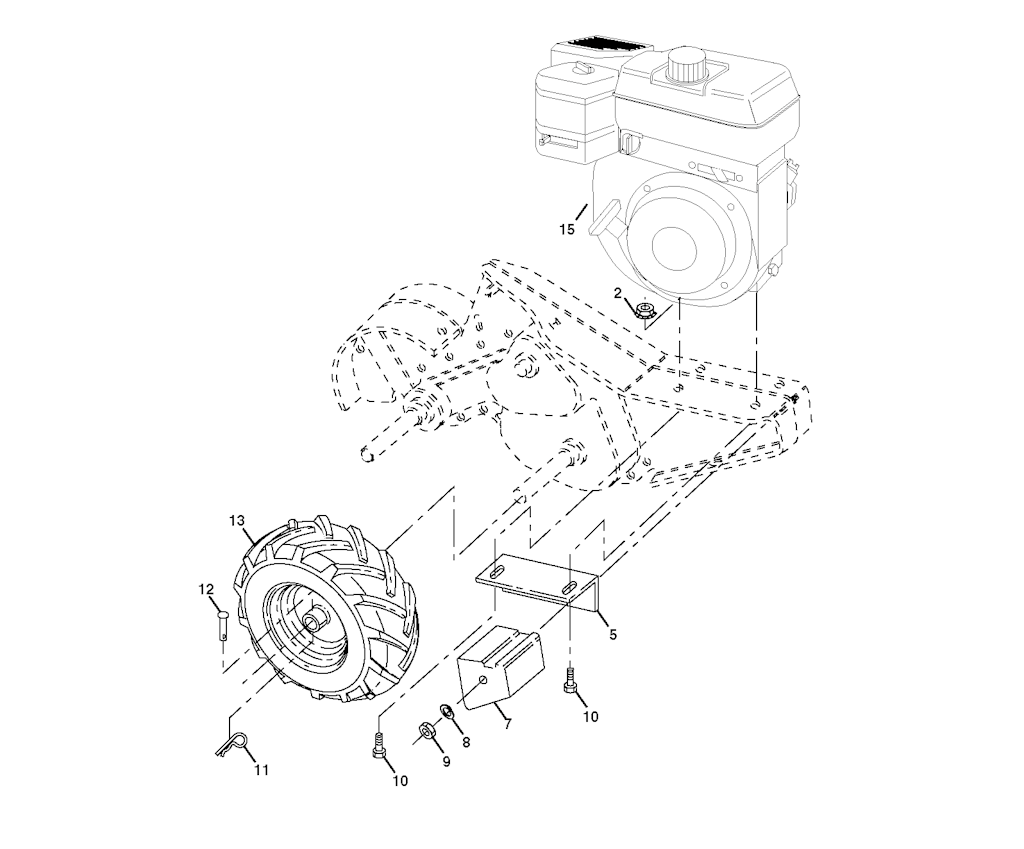 Explosionszeichnung Ersatzteile