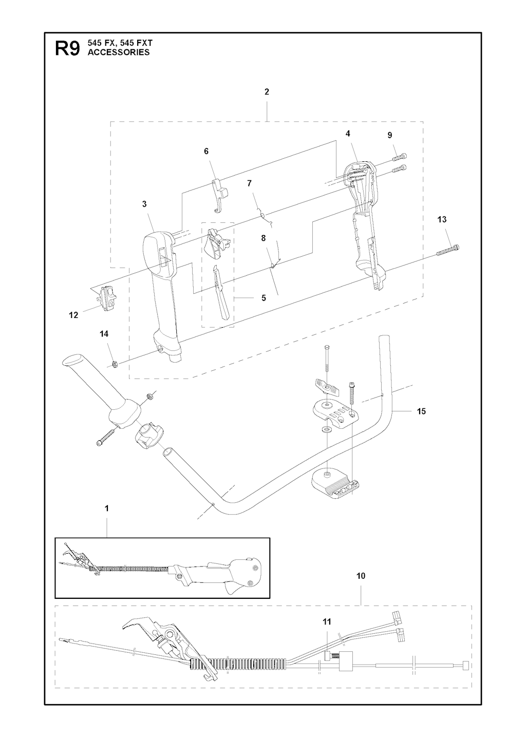 Explosionszeichnung Ersatzteile