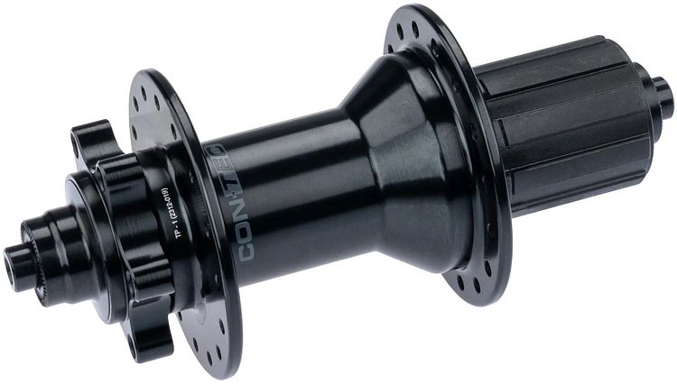CONTEC Kassetten-Hinterradnabe Eroq DB 32 Loch schwarz 8-/9-/10-/11-fach Shimano HG-M, MTB-Frei