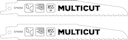 Vorschaubild kwb Multicut BiM-Säbelsägeblätter für den universellen Einsatz, grob-fein, 2-tlg., 151 mm 571050