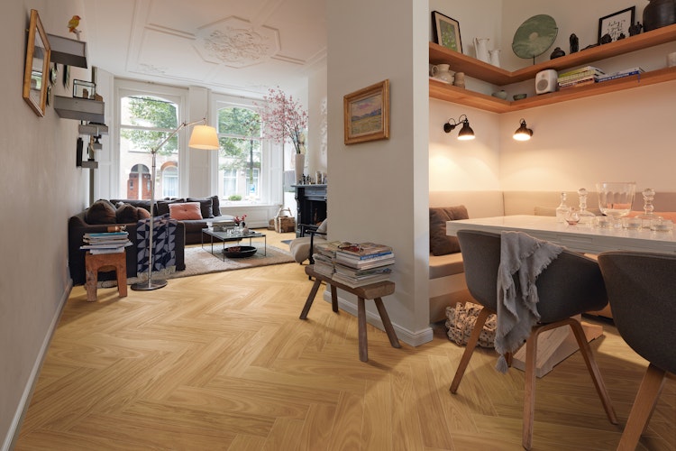 MEISTER Parkettboden MeisterParkett. longlife PS 500 710 x 142 x 13 mm 9000 Eiche harmonisch gebürstet ultramattlackiert