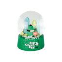 Big Green Egg Schneekugel Atlanta