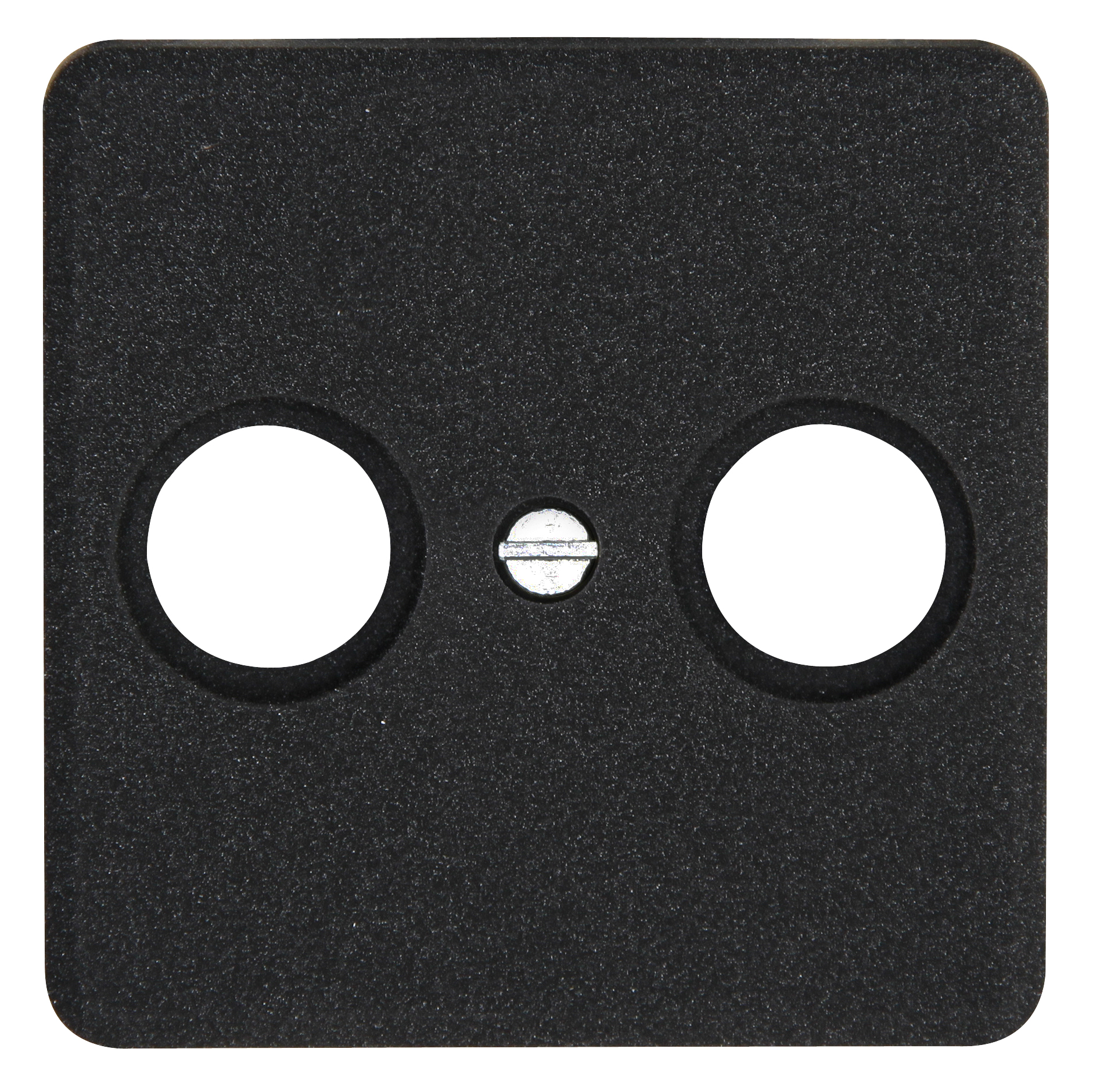 Kopp Antennenabdeckung TV/RF MILANO anthrazit
