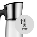 WMF Wasserkaraffe mit Griff 1,5 l schwarz Basic