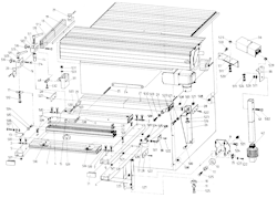 Metabo Querwagen PKF 255