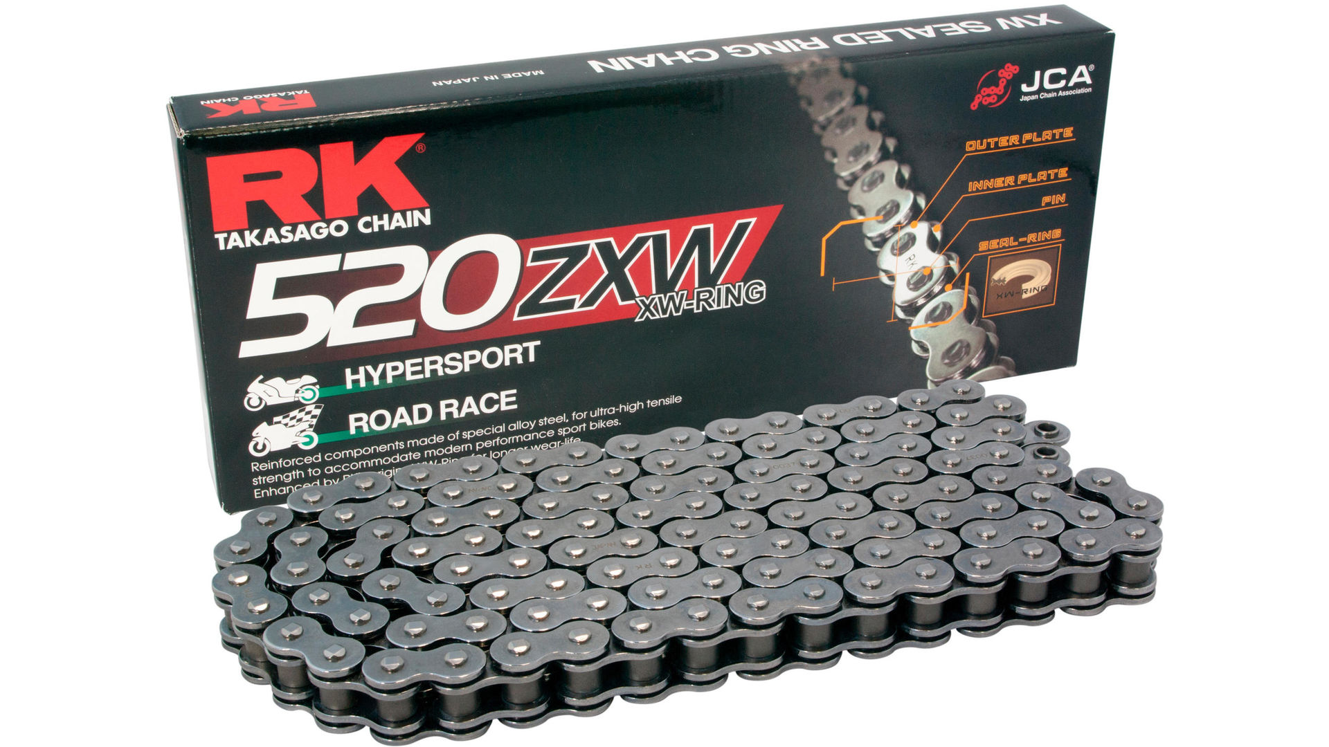 RK Kette 520ZXW, 104 Glieder