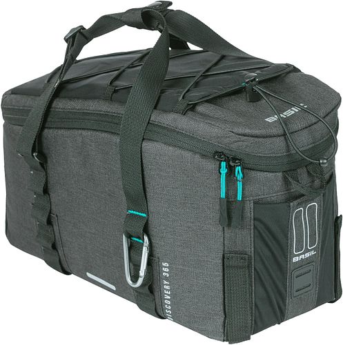 Basil Gepäckträgertasche Discovery 365D schwarz