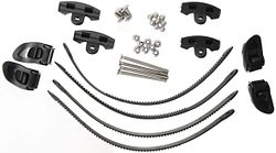 Uebler Ratschenverschluss Umrüst-Kit für Alu-Fahrradschienen schwarz