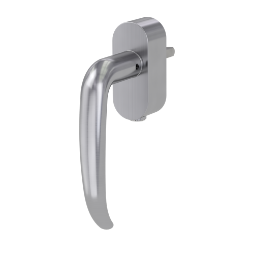 Griffwerk Fenstergriff VAYA 194 ALDA Edelstahl matt L 7x40