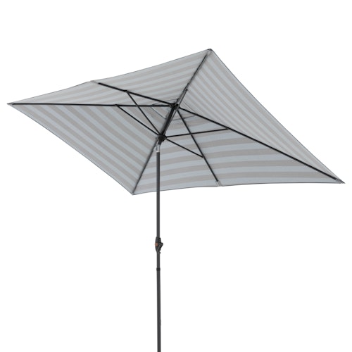 doppler Mittelmastschirm myZONE 300 x 200 Auto Tilt, Aluminium Anthrazit / 100 % Polyester 180 g/m²