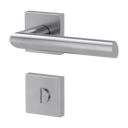 Vorschaubild Griffwerk Türgriff OVIDA Quattro Edelstahl matt - Klipptechnik