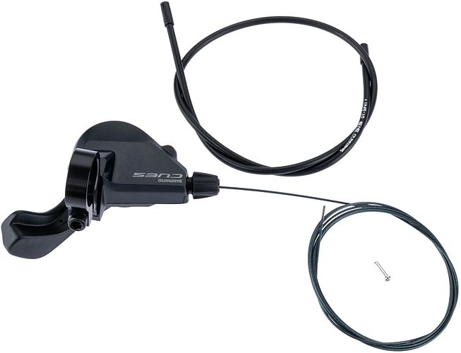 Shimano Daumenschalthebel CUES SL-U6000 2-fach links schwarz ohne Ganganzeige