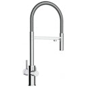 Vorschaubild 3 Wege Wasserhahn Küchenarmatur, FL, mit 360° schwenkbarem Auslauf, abnehmbare 2 strahl Handbrause, Verchromt