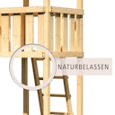 Akubi Stelzenhaus Benjamin mit Holzrampe