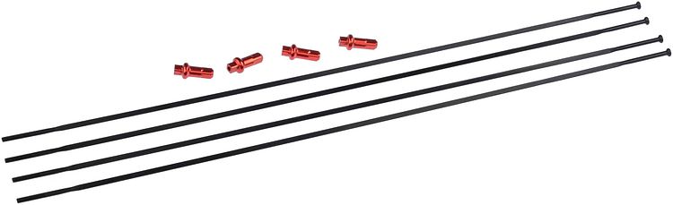 Fulcrum Speichensatz VR schwarz