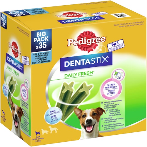 Pedigree Denta Stick Daily Fresh 5-10kg Multipack Größe S Hundesnack