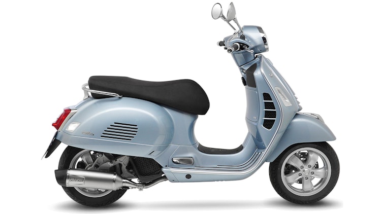 LeoVince SLIP-ON Edelstahl SBK LV ONE EVOfür PIAGGIO VESPA GTS/SUPER 125 mit Katalysator