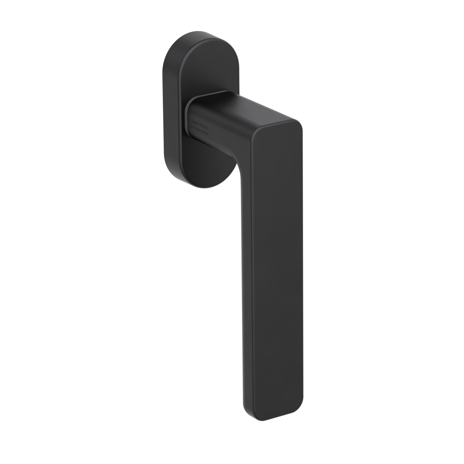 GRIFFWERK Fenstergriff MINIMAL MODERN Graphitschwarz L 7x42mm