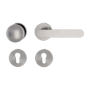 Vorschaubild Griffwerk Wechselgarnitur AVUS rund - Samtgrau, Kaschmirgrau, Graphitschwarz