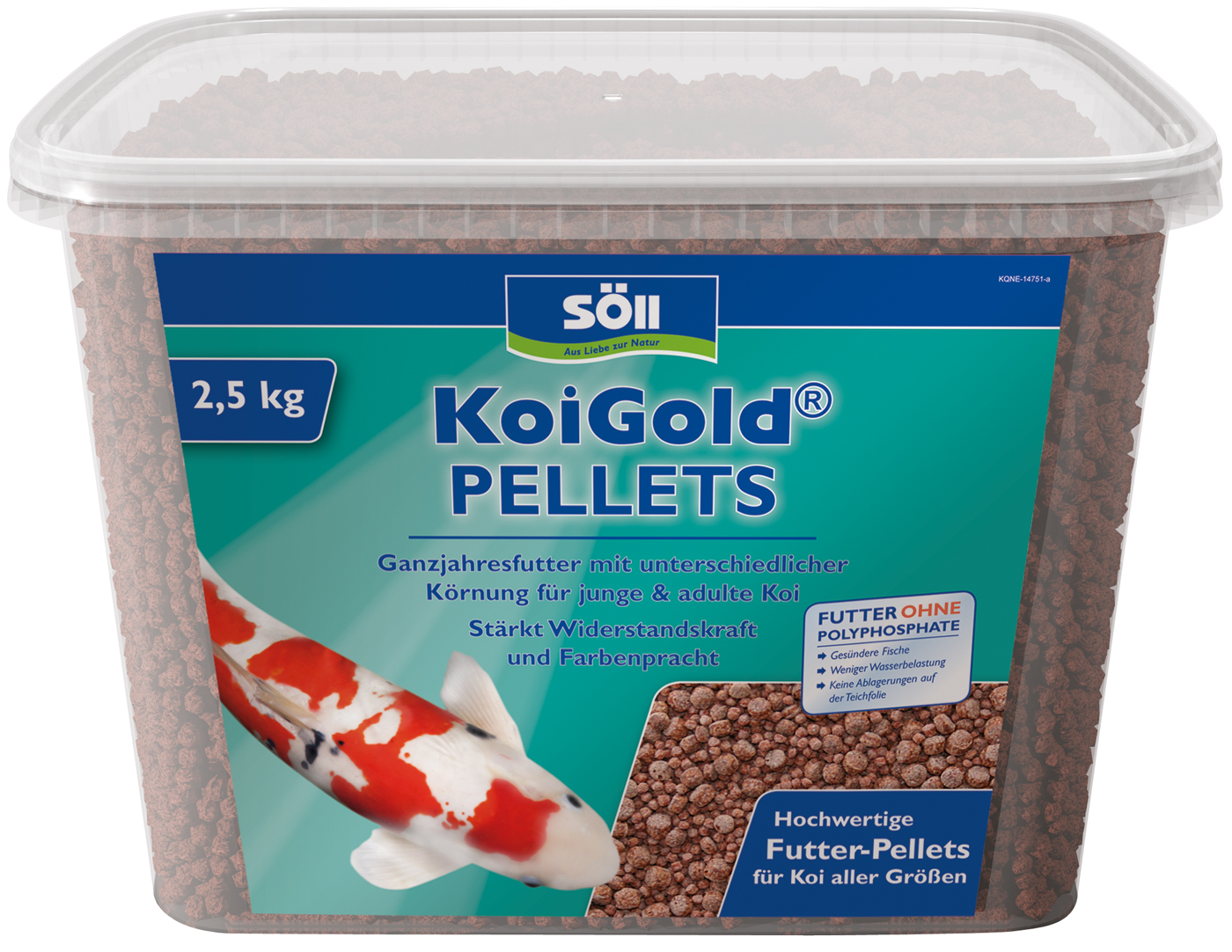 Söll KoiGold® Futter-Pellets 2,4 kg