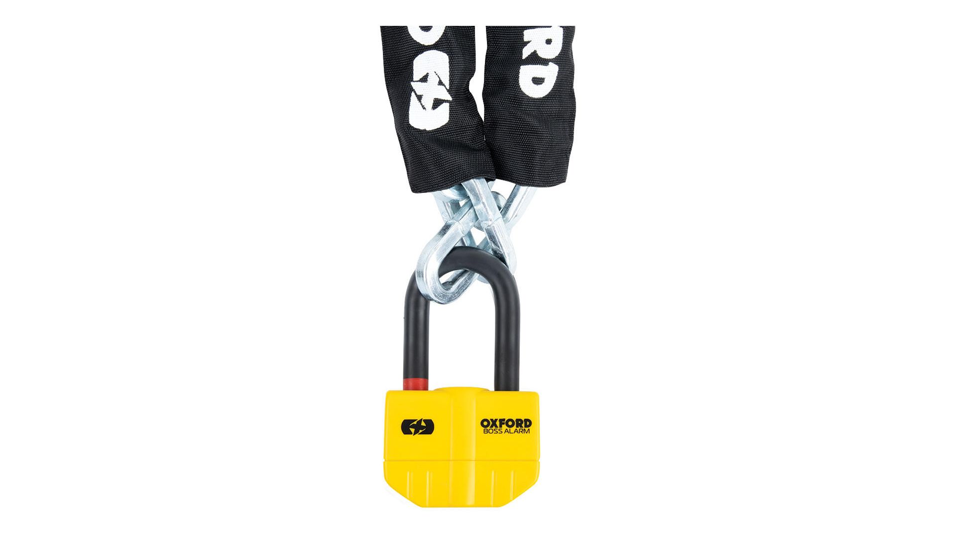Oxford Boss Alarm Kettenschloss 12mm x 200cm