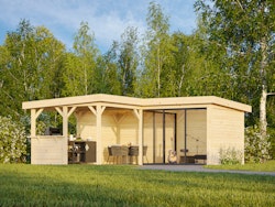 Palmako Carport/Pavillon Connect Lenna 24,9 m² Set 409 Slide