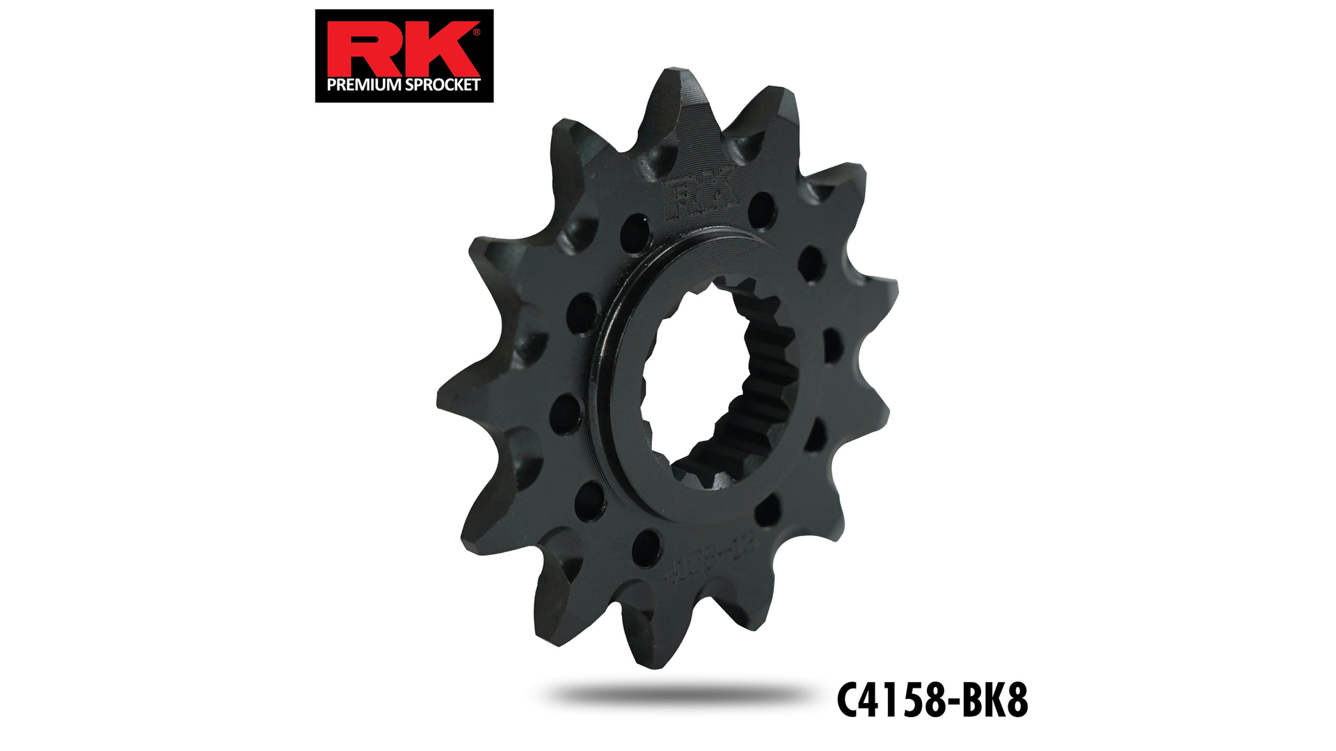 RK 4158-BK8 Antriebsritzel (14 Zähne, Offroad Racing) für Beta, KTM, Polaris, Husqvarna und Gas Gas