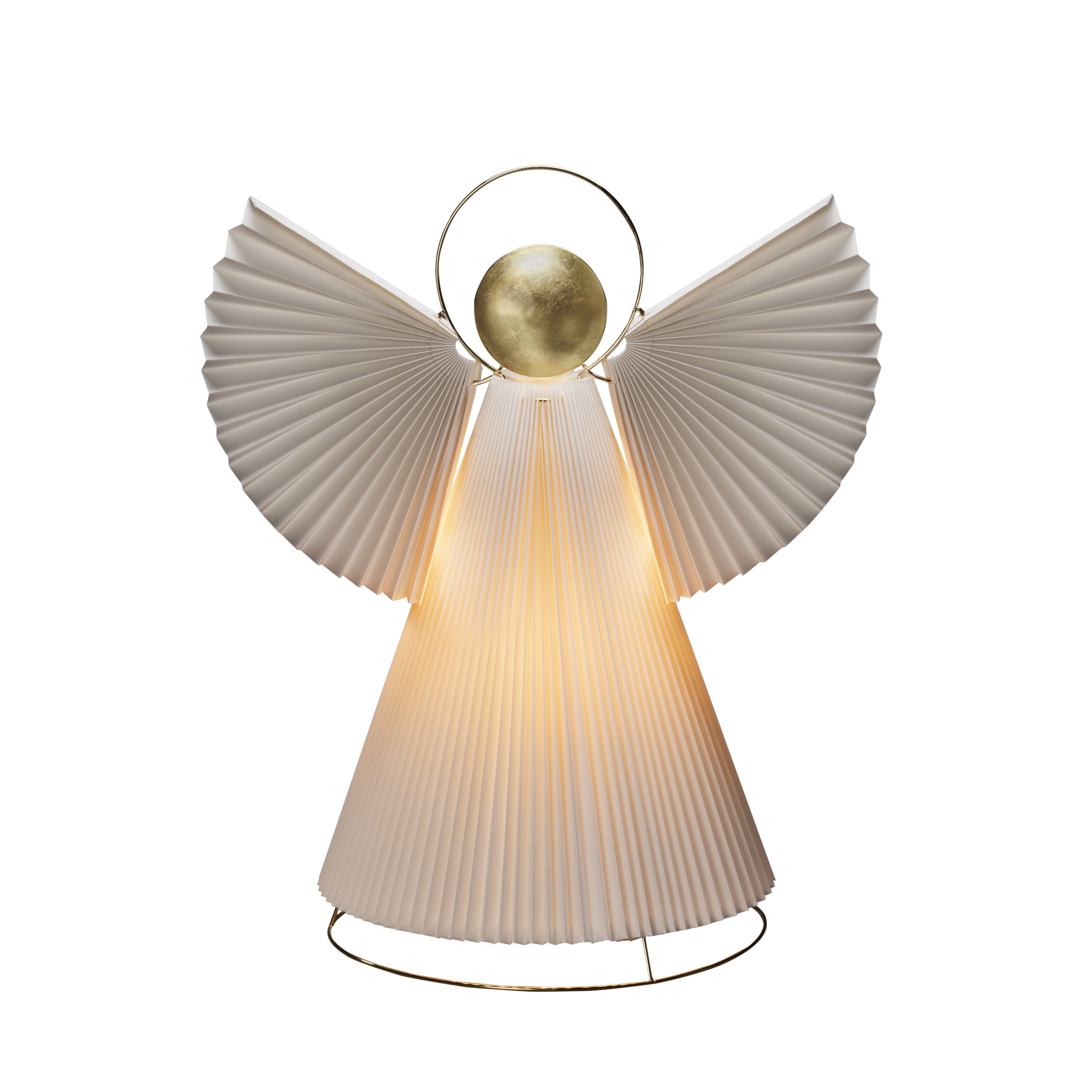 Konstsmide Papierengel 54cm mit an/aus Schalt