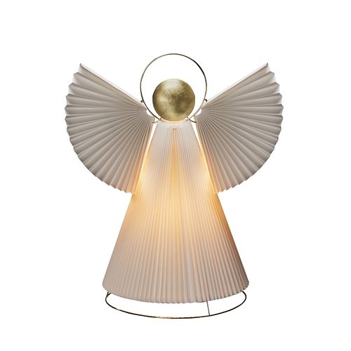 Konstsmide Papierengel 54cm mit an/aus Schalt
