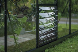 Halls Qube Square / Lean-To Lamellenlüfter Set - Schwarz