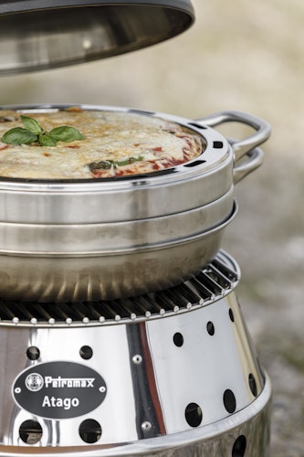 Petromax Kohlenschweler aus Edelstahl