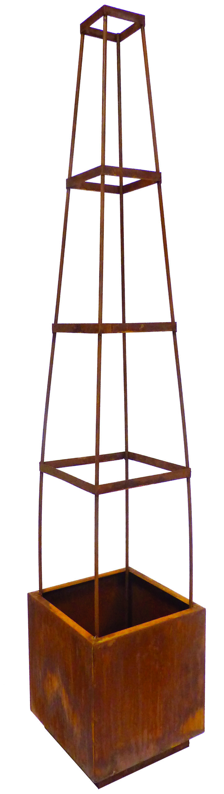 Badeko Pflanzturm ,,Martin 400“ in Edelrostoptik