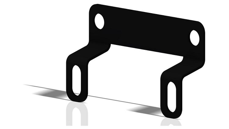Spanninga Halterung BR06 50 mm schwarz