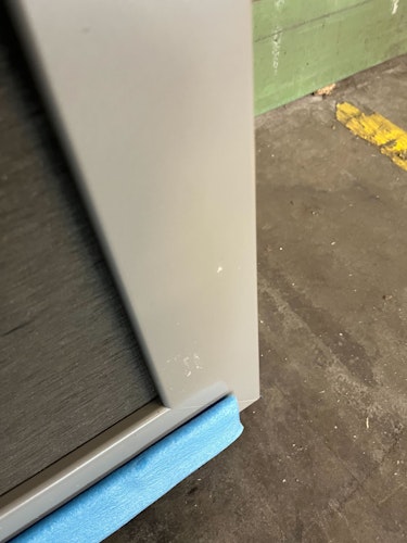 B-Ware TraumGarten DESIGN WPC Alu anthrazit 90x180