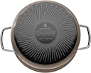 Vorschaubild WMF Fusiontec Mineral Bratentopf mit Glasdeckel, 24 cm, Dark Brass