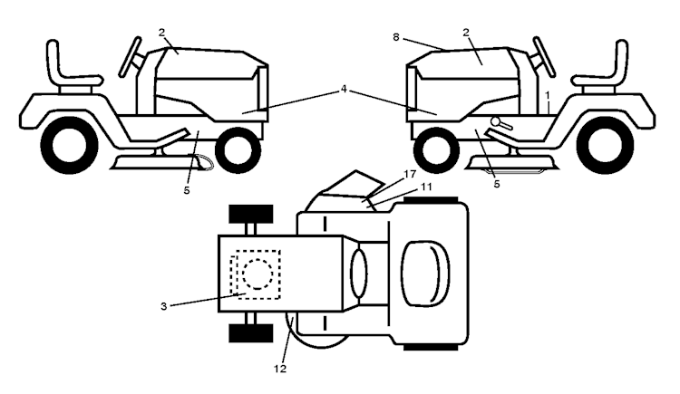 Husqvarna Gartentraktoren 96041043000 TS 142