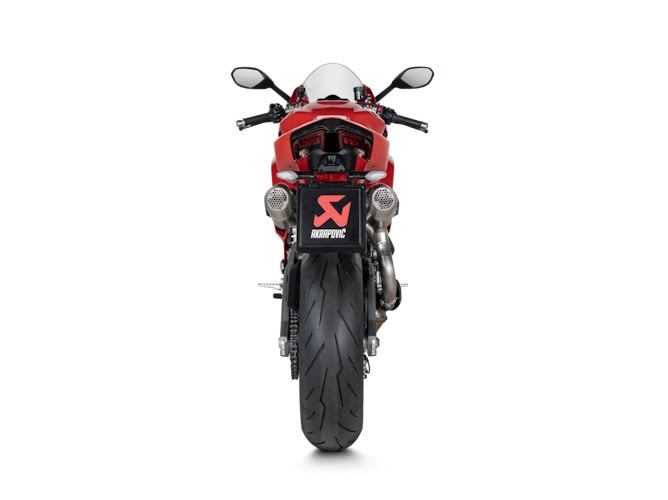 Akrapovič Slip-On Line (Titanium) for Ducati Panigale / Streetfighter V2 2025-26